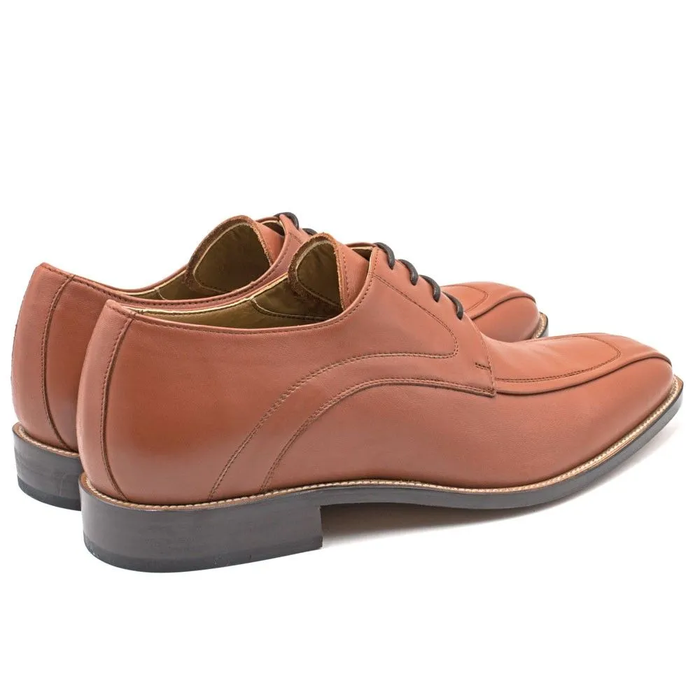 Zapatos Con Alzas Para Hombre Bardolino Marrón Masaltos