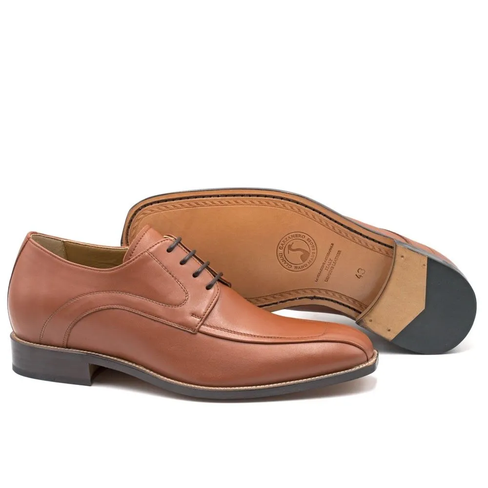 Zapatos Con Alzas Para Hombre Bardolino Marrón Masaltos
