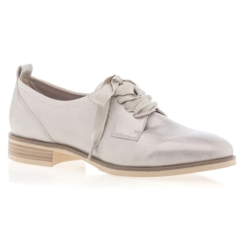Zapatos con cordones / derbies mujer dorado
