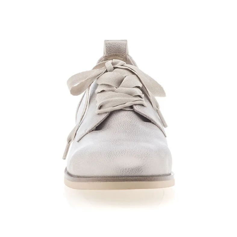 Zapatos con cordones / derbies mujer dorado