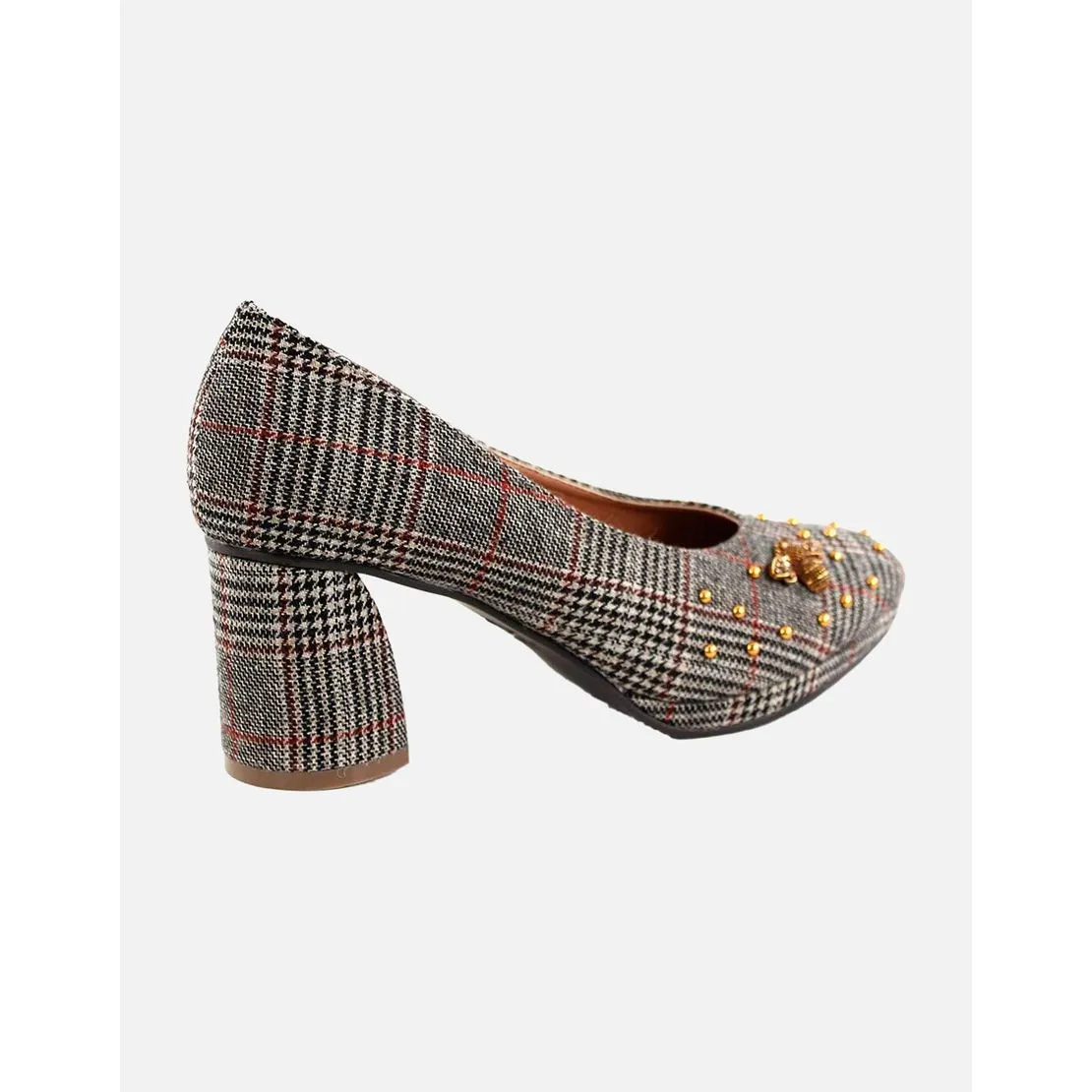 Zapatos De Fiesta De Textil Eferri Abeja Tacón 5 Cm, Negro (tallas De 36 A 41)