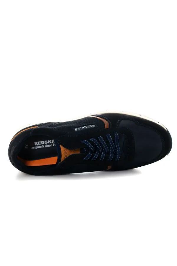 Zapatos De Piel Hombre Redskins Adorant Marine