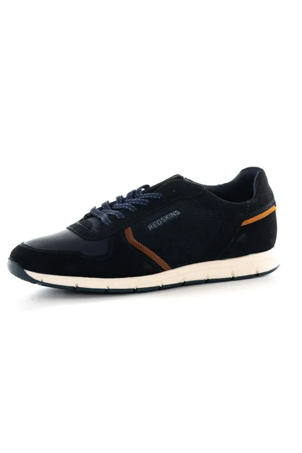 Zapatos De Piel Hombre Redskins Adorant Marine