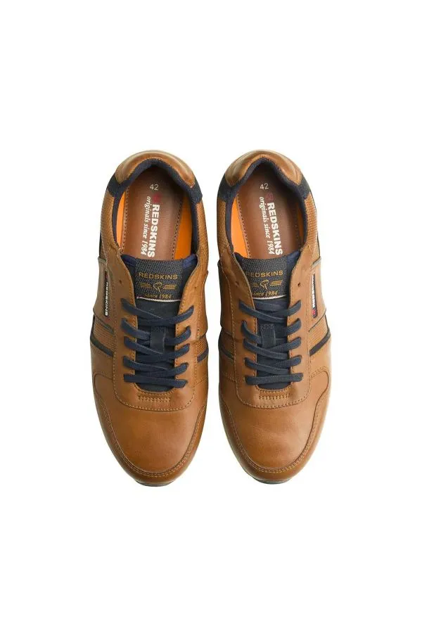 Zapatos De Piel Hombre Redskins Affairi 2 Cognac Marine