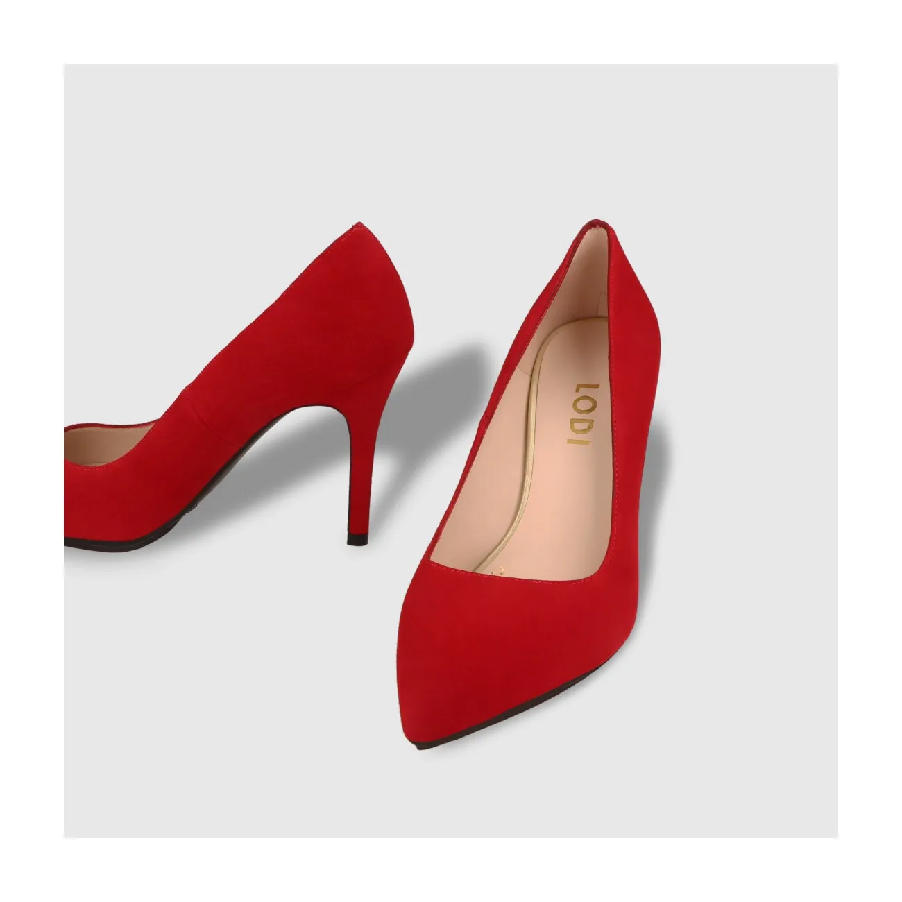 ZAPATOS DE SALÓN ROJOS RAMINGO