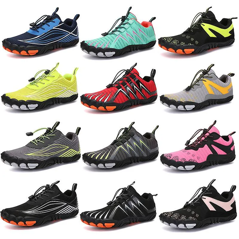 Zapatos deportivos descalzos unisex al aire libre, zapatos de agua de secado rápido, zapatos para caminar, zapatos de cinco dedo