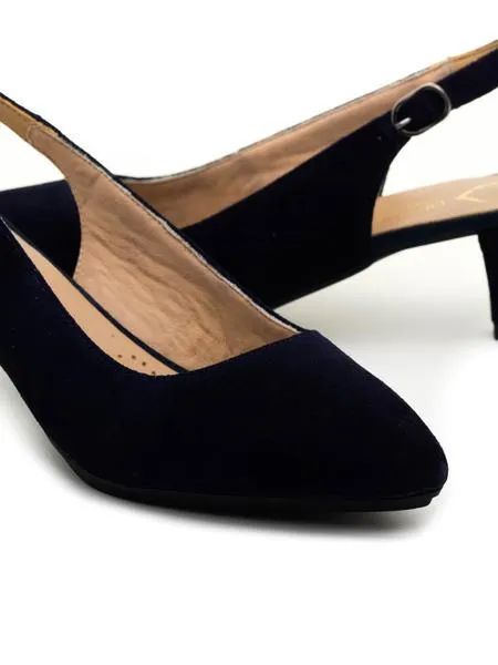 Zapatos Desiree Nina Serraje Azules para Mujer