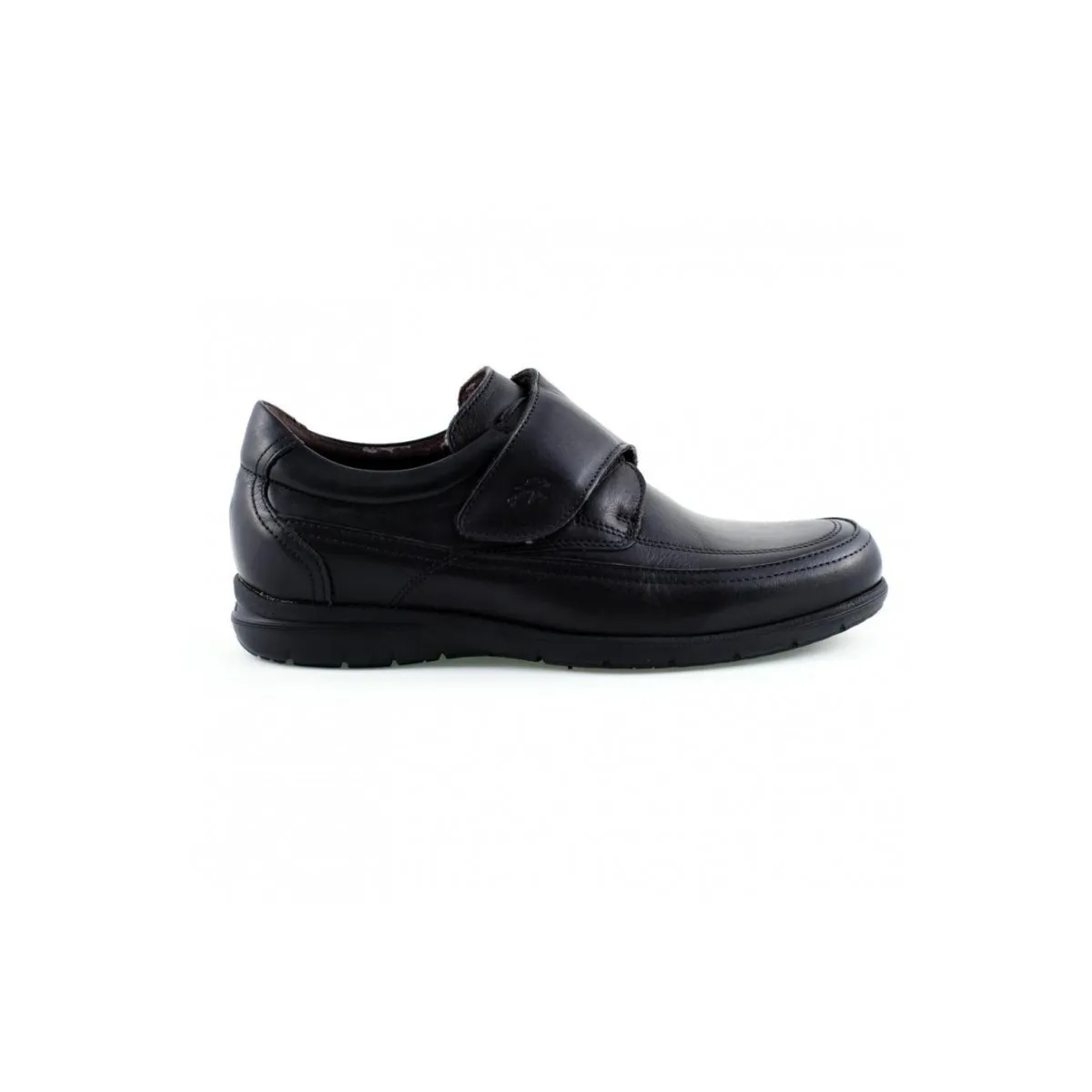 Zapatos Fluchos con Velcro Luca hombre negro F8782