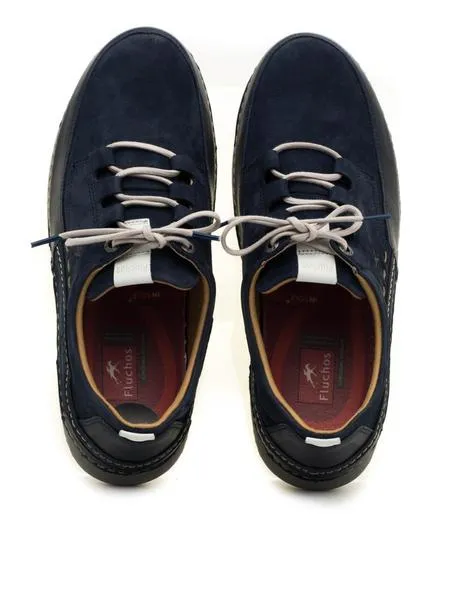 zapatos fluchos f0798 azules para hombre