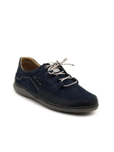 zapatos fluchos f0798 azules para hombre