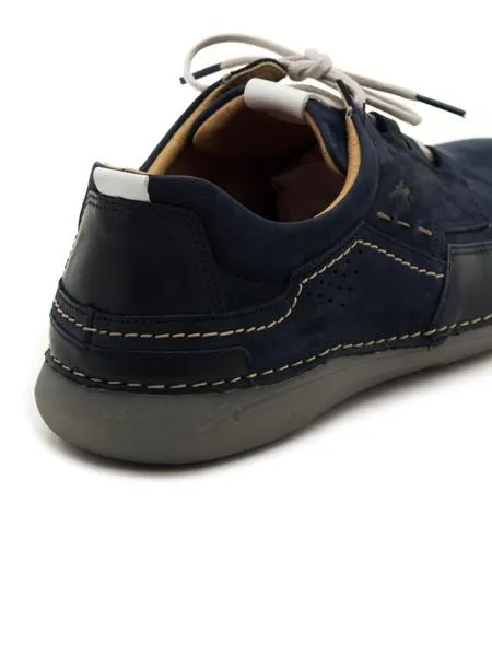 zapatos fluchos f0798 azules para hombre