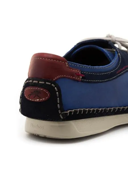 zapatos fluchos komodo azules para hombre