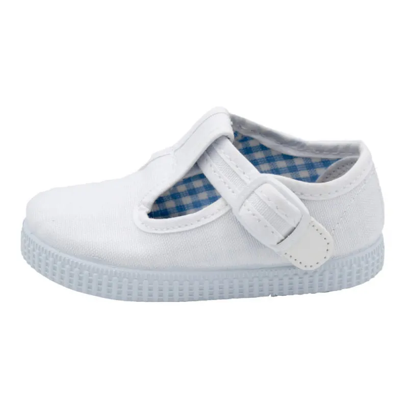 Zapatos Pepitos blanditos de lona Cierre Click