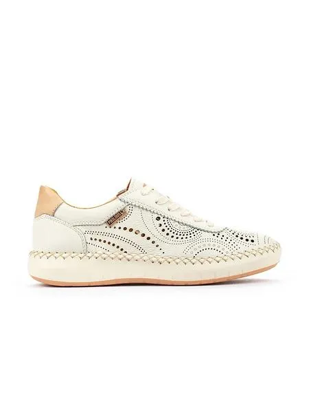 zapatos pikolinos mesina w6b nata para mujer