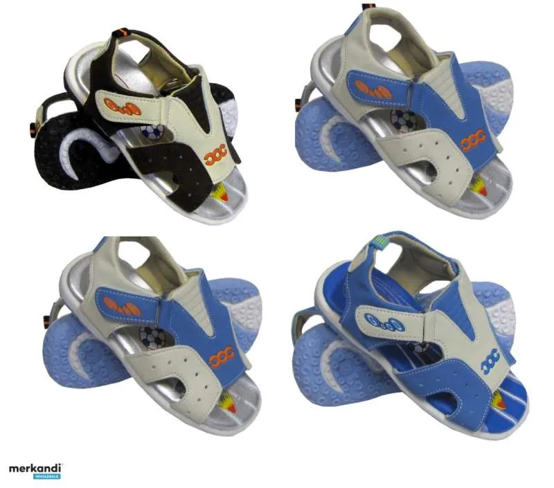 ZAPATOS SANDALIAS NIÑO SANDALIAS ZAPATILLAS DEPORTIVAS CON VELCRO AZUL 22  27