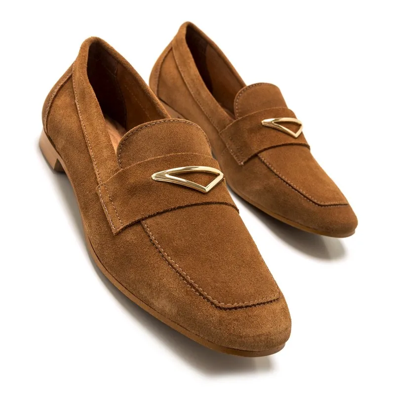 Zapatos Vestir de Mujer MTNG CAMILLE Marron 55866