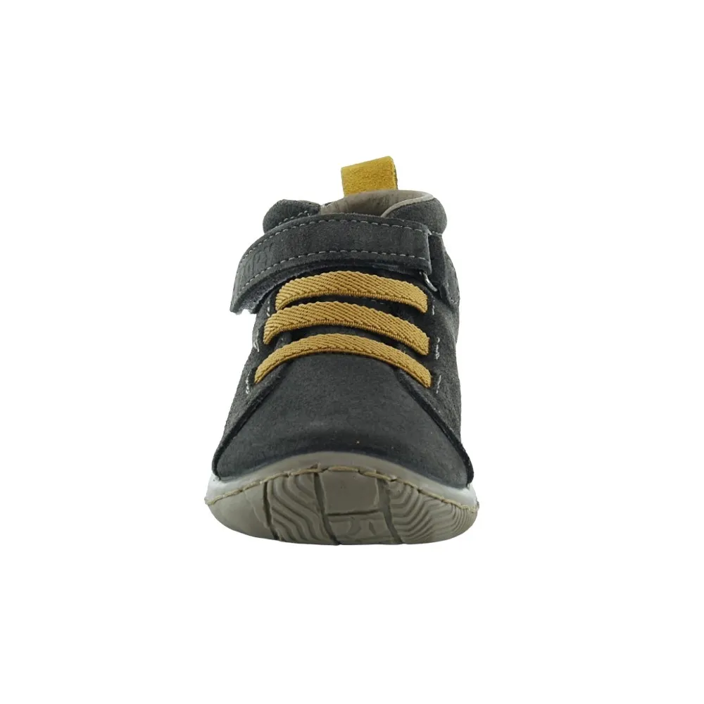 ZAPATOS ZAPY ELáSTICO Y VELCRO GRISMOSTAZA