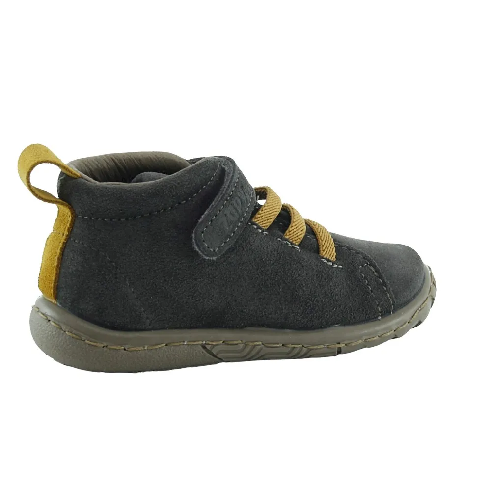ZAPATOS ZAPY ELáSTICO Y VELCRO GRISMOSTAZA