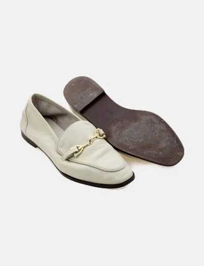 Zara Mocasín beige básico
